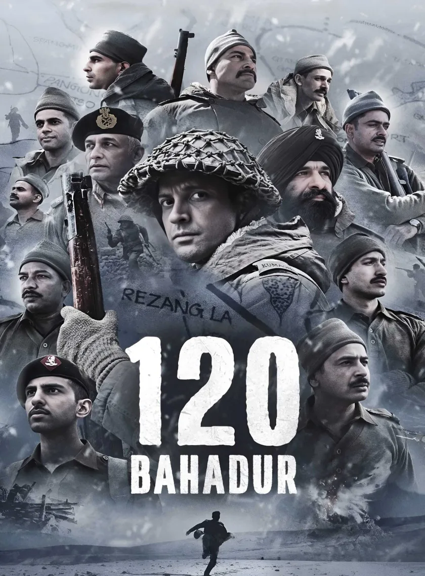 120 Bahadur (2025) Bollywood Hindi Movie HD ESub