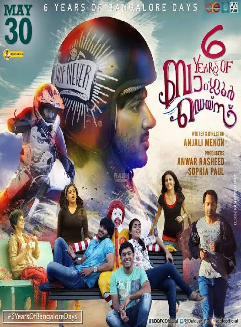 Bangalore Days (2021) New South Hindi ( Fan Dubbed) Full Movie Uncut [No Ads] BluRay ESub
