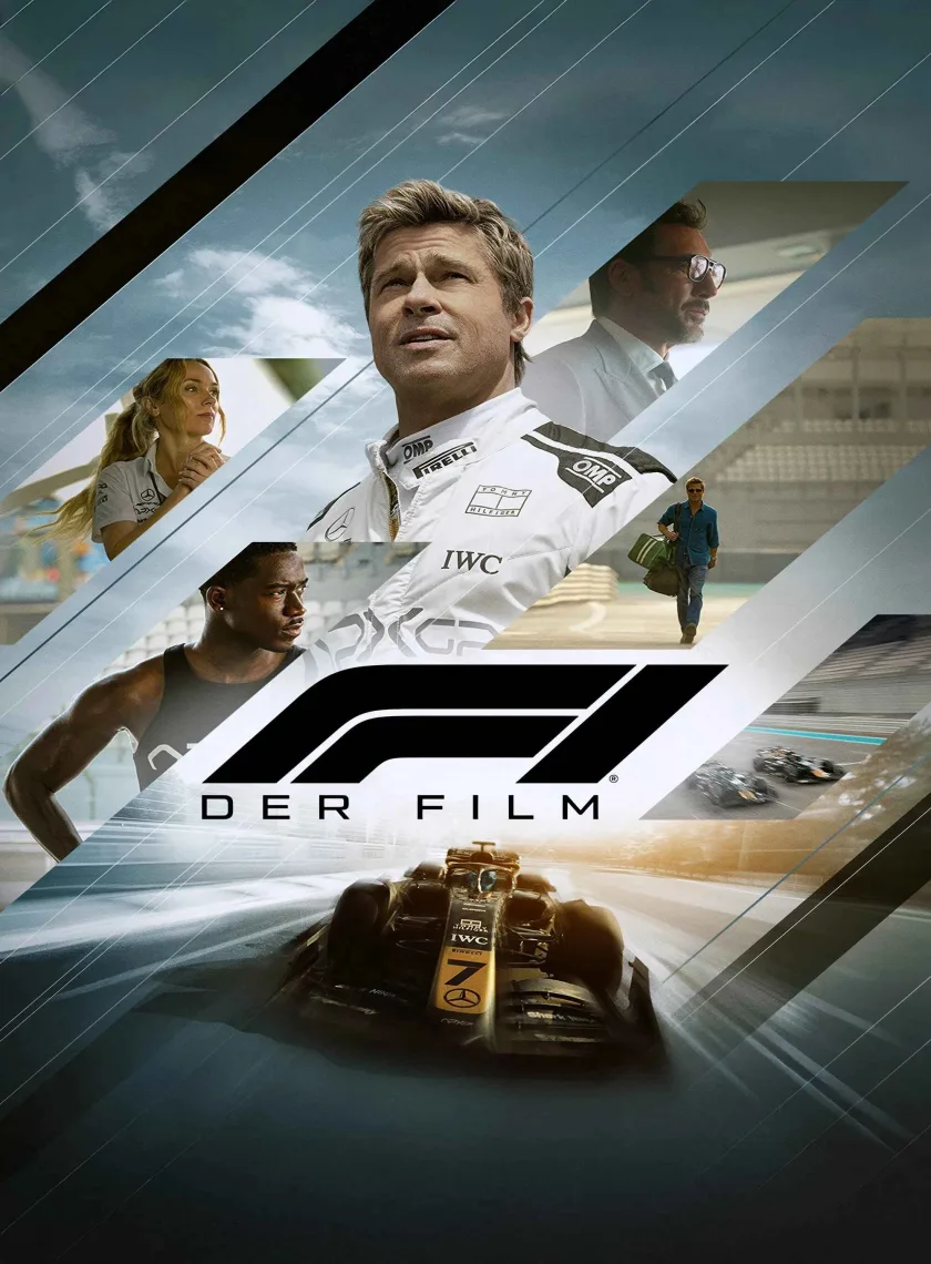 F1 - The Movie (2025) (Hindi + English) Dual Audio Hollywood Movie HD ESub